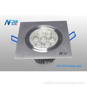 Energy Saving 7W 240V LED Indoor Ceiling Lights , 600Lm LED